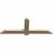 Ekena Millwork Eugene Rough Sawn Timber Gable Bracket, Douglas Fir, 48"W x 18"H x 2"D x 4"F, 9/12 Pitch GBW048X18X0204EUG00RDF - alternate 4